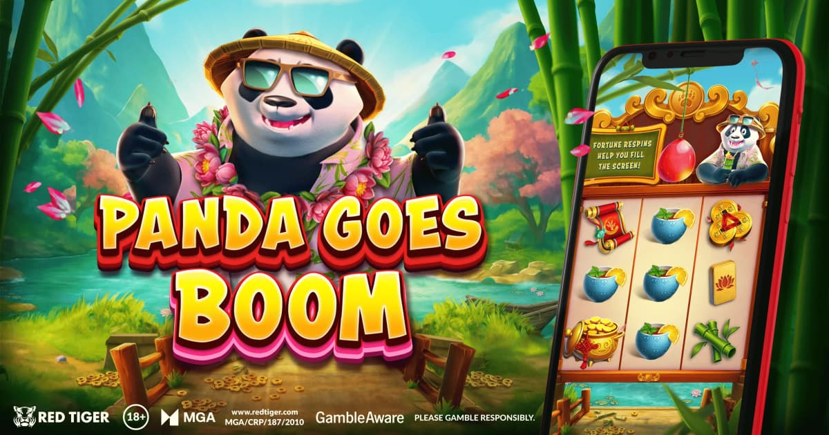 Red Tiger's Panda Goes Boom Slot Is Now Live