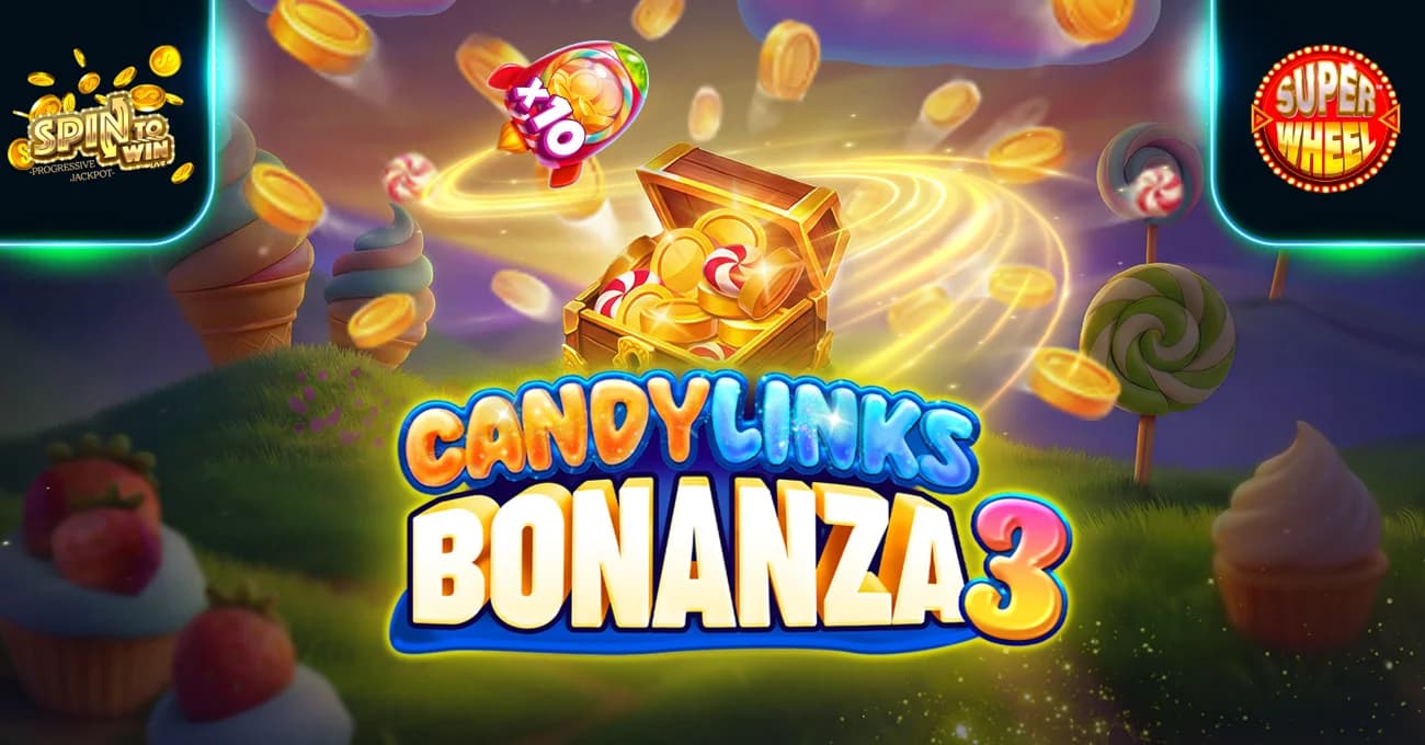 Candy Links Bonanza 3 slot by Stakelogic – new candy-themed slot 2026