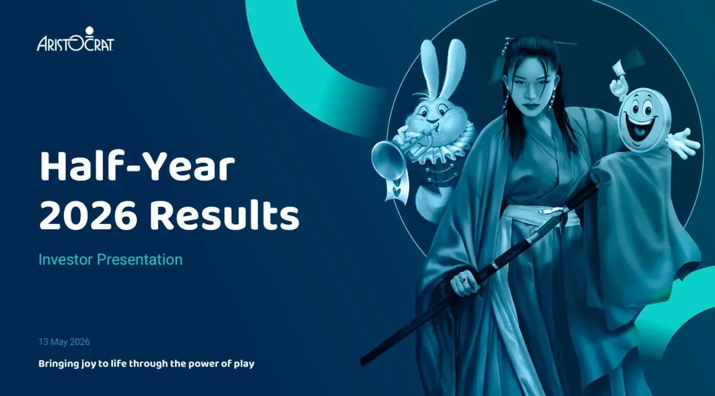 Aristocrat Posts A$3bn H1 Revenue, Expands Buyback Program