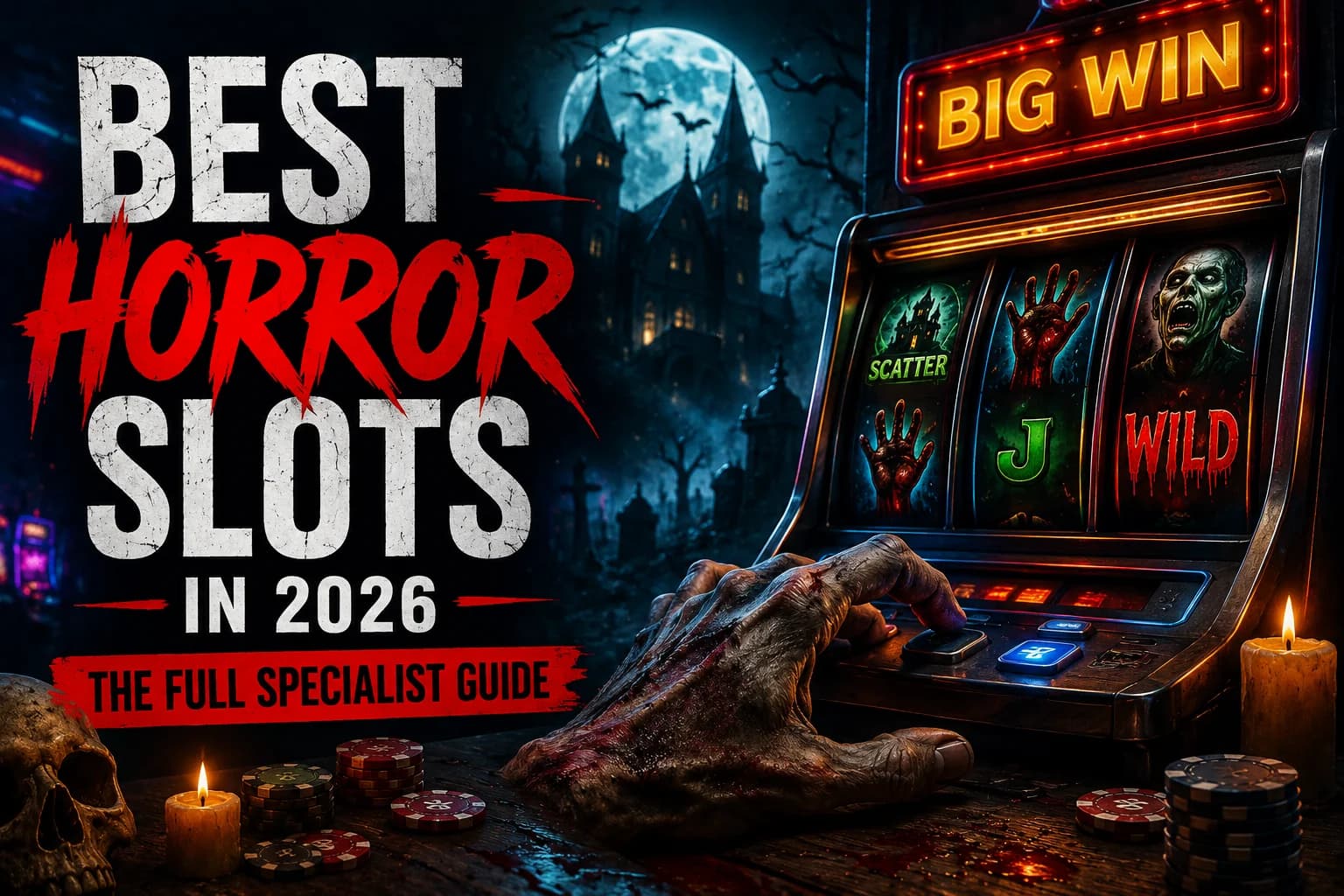 Best Horror Slots in 2026: Dark Themes, Real Mechanics, Full Guide