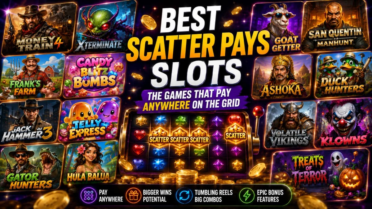 Best scatter pays slots – top pay anywhere slot games to play
