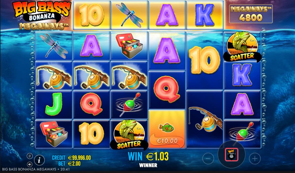 Big Bass Bonanza Megaways from from Pragmatic Play: Slot Features
