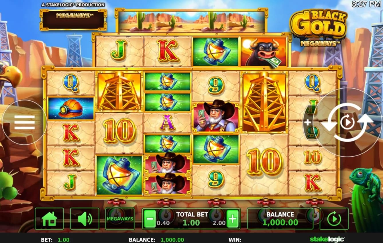 Black Gold Megaways slot – Stakelogic Megaways review and stats