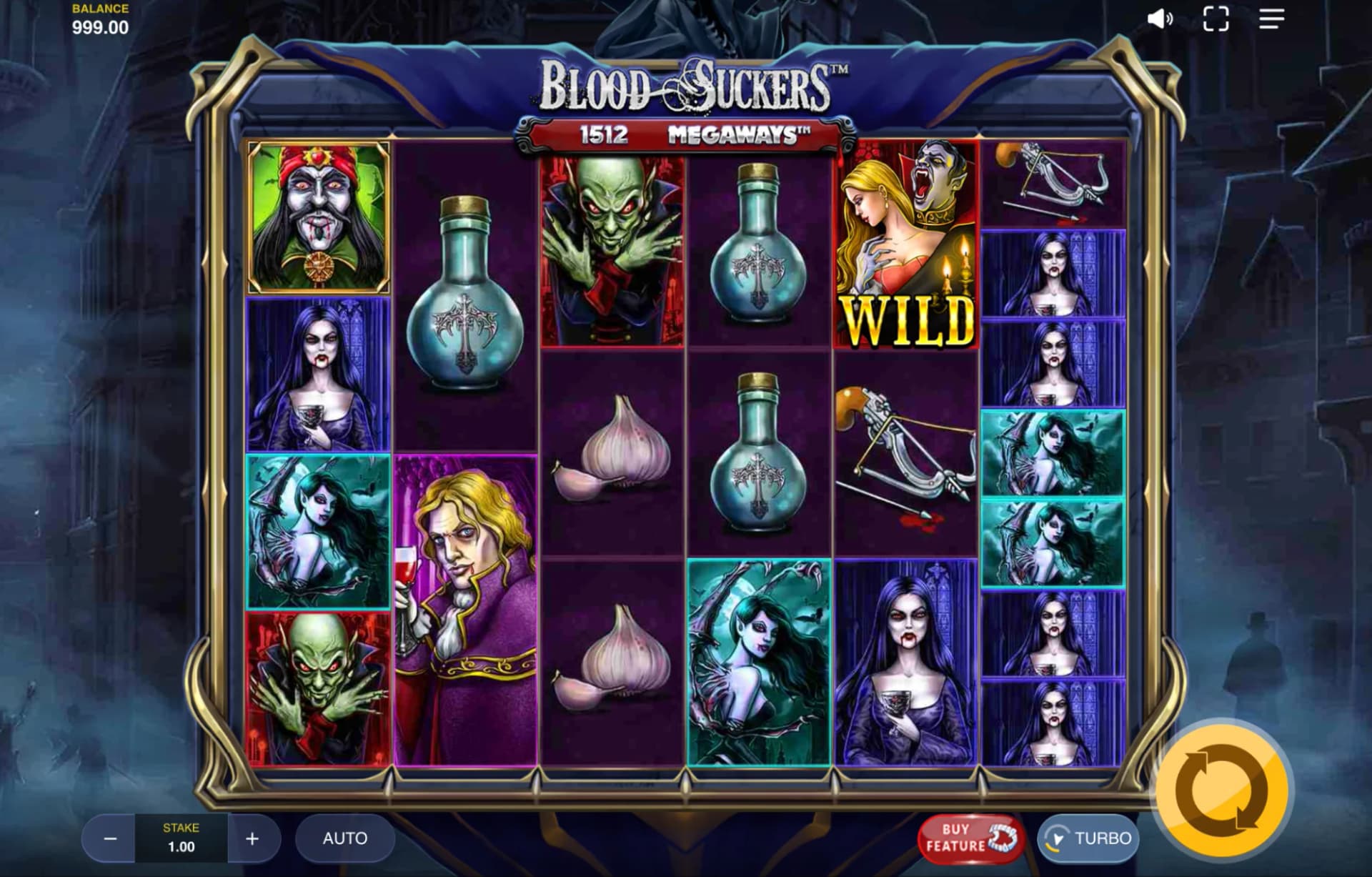 Blood Suckers Megaways by Red Tiger – Megaways slot with 97.66% RTP and high volatility