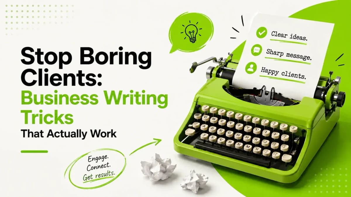 Business Writing That Converts: 6 Tactics to Stop Boring Clients