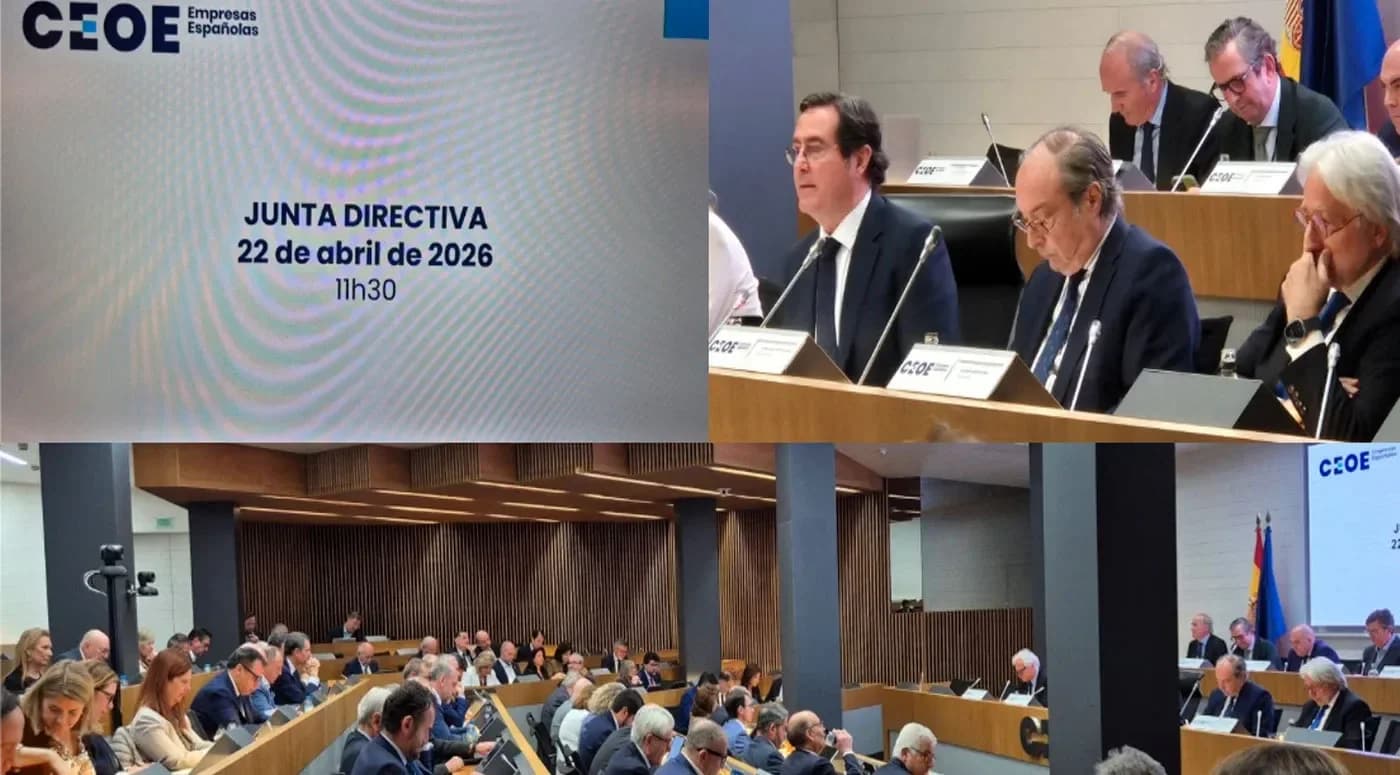 Club de Convergentes Joins CEOE Board Meeting in Madrid