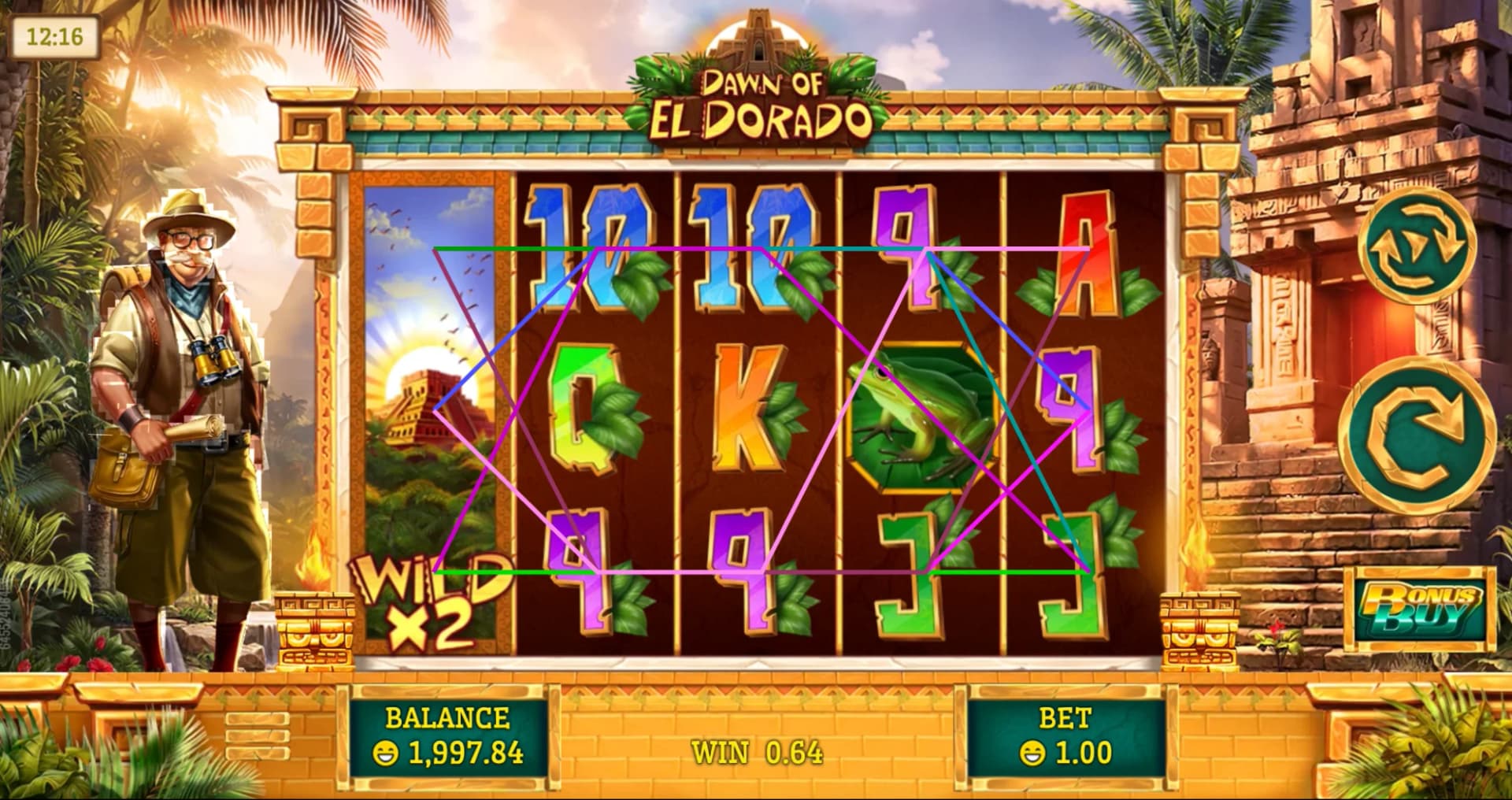 Dawn of El Dorado slot by Rival, Mesoamerican theme, low volatility slot 2026