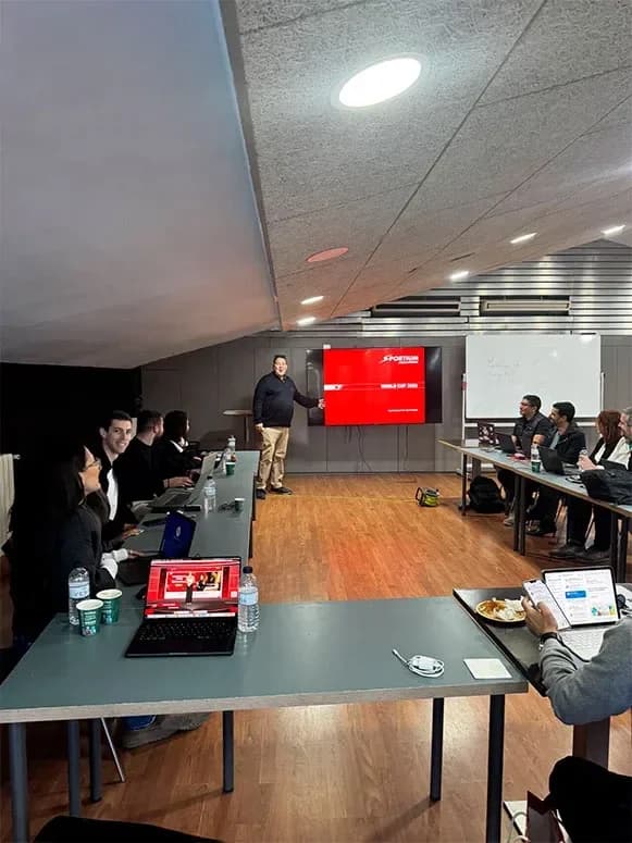 Digital marketing professionals gathering at an iGaming industry summit event