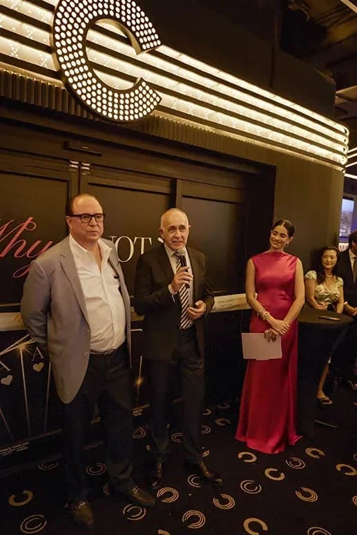 Driftwood Capital executives discussing partnership with Grupo Orenes for casino development