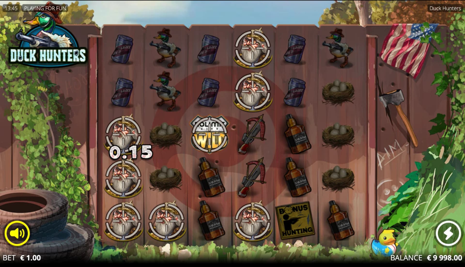 Duck Hunters slot by Nolimit City – extreme volatility scatter pays slot