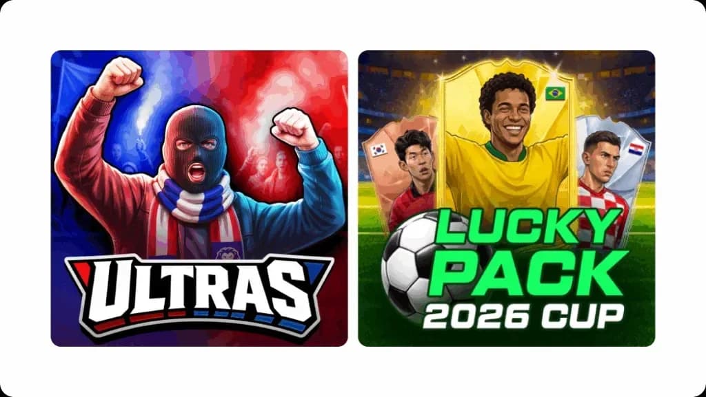 FIFA World Cup 2026 themed gaming portfolio across Classic, Casual and Entertainment categories