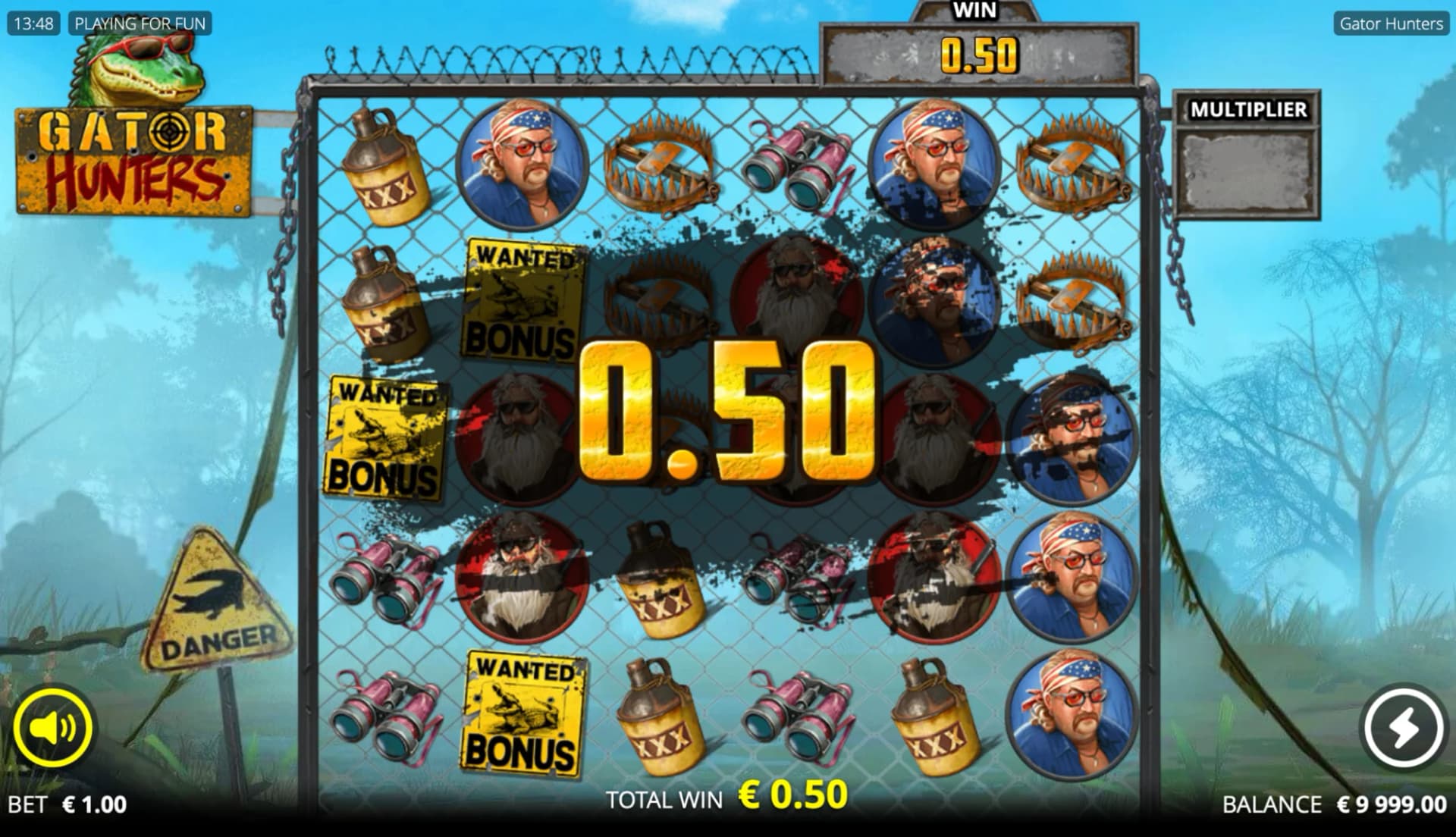 Gator Hunters slot by Nolimit City – scatter pays slot with four bonus tiers