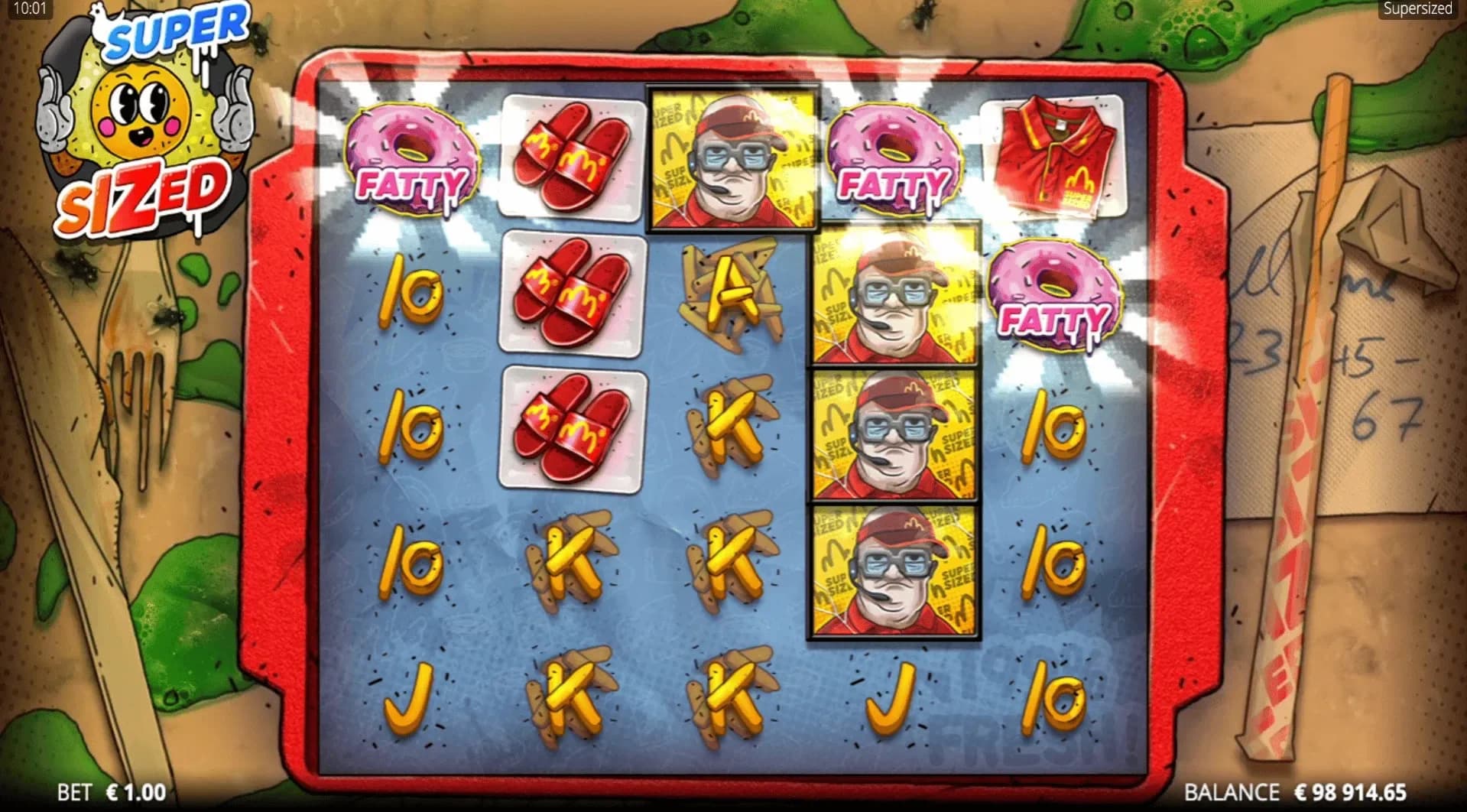 Germinator eliminates low-paying symbols, awards maximum win when complete