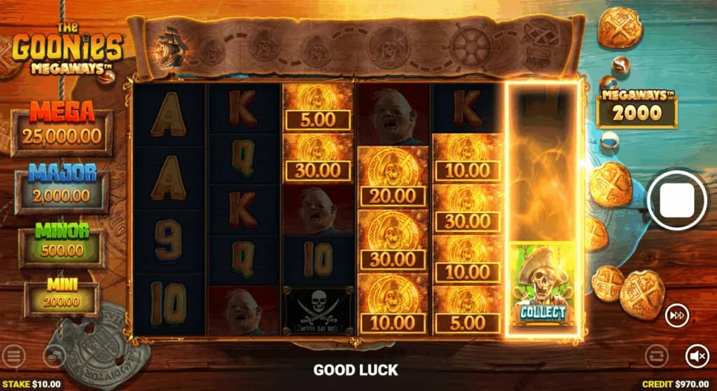 Goonies Megaways slot – Blueprint Gaming licensed slot review