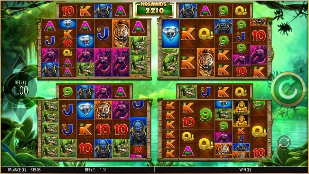 Gorilla Gold Megaways slot – Blueprint Gaming RTP and 470,596 ways to win