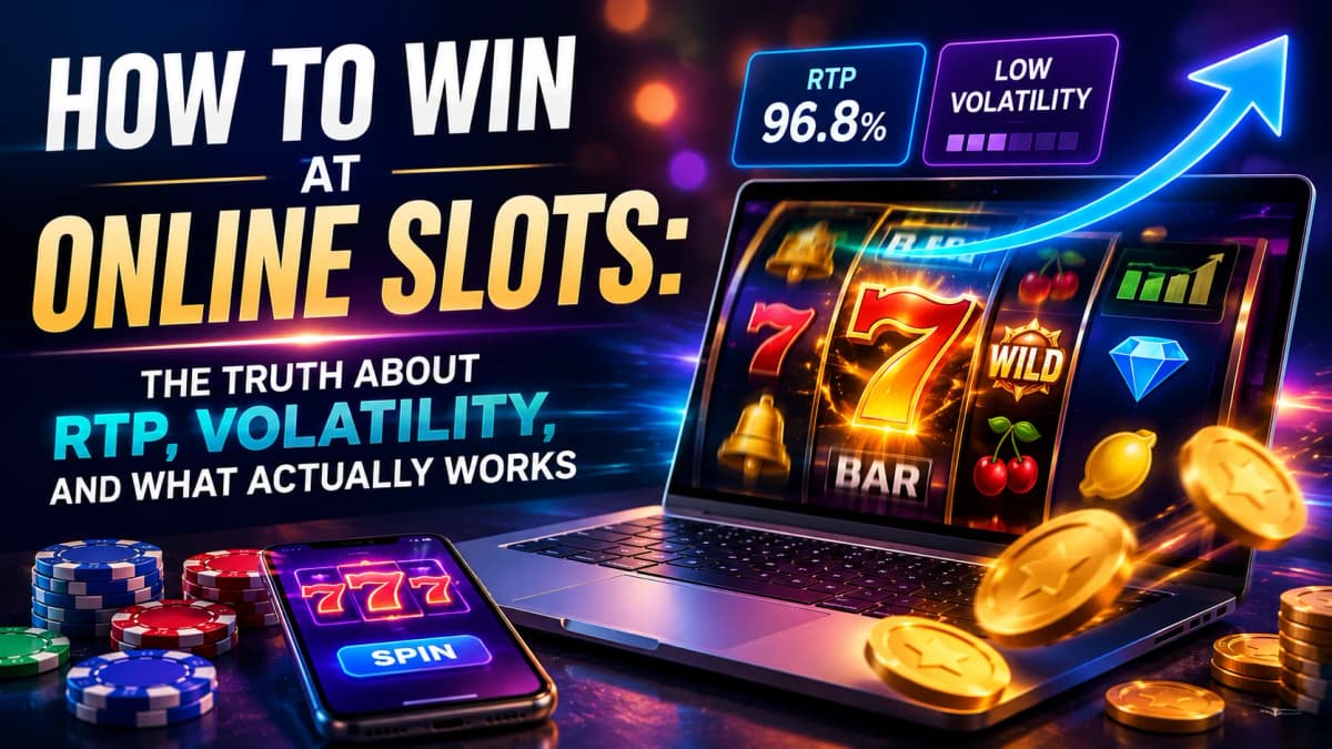 How to Win at Online Slots – real RTP math, volatility mechanics, hit frequency, bankroll rules
