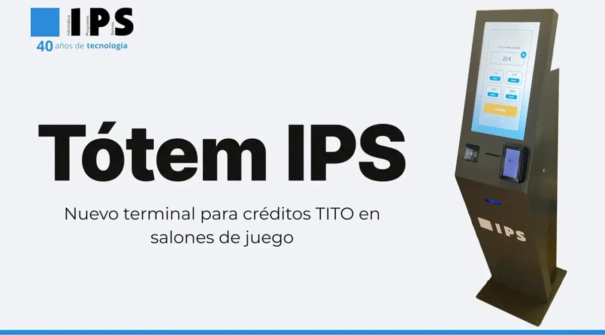 IPS Launches Autonomous TITO Credit Terminal for Gaming Venues