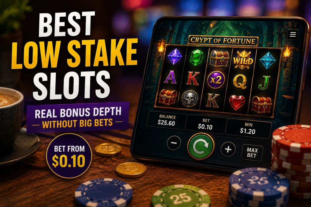 Low Stake Slots Guide 2026: Games Worth Playing on a Budget