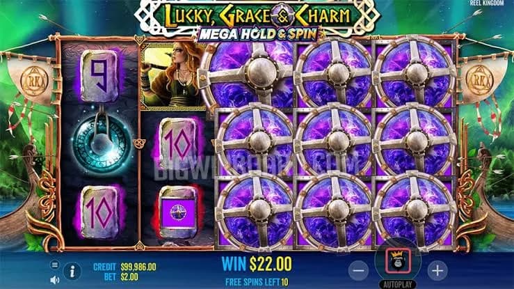 Lucky Grace and Charm slot by Pragmatic Play, Viking warrior theme with Hold and Spin feature