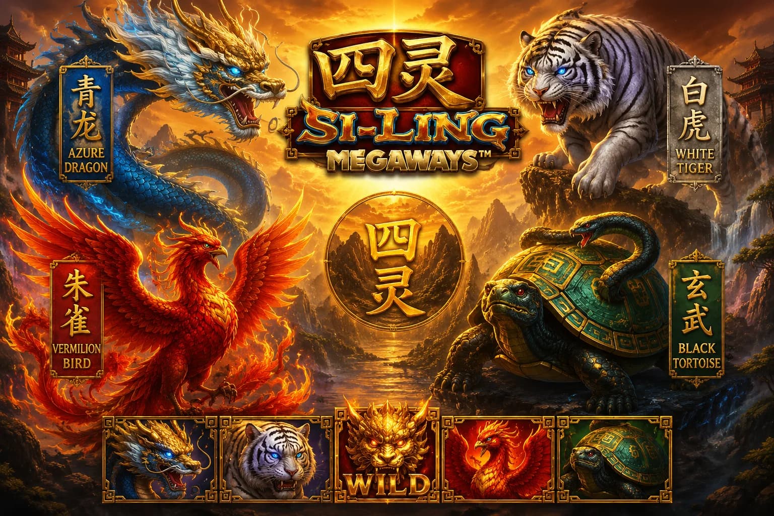 Meaning of Si Ling in Chinese mythology with the Four Sacred Beasts explained
