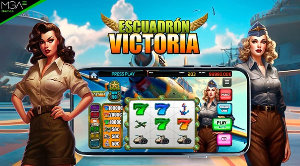 MGA Games Unveils Escuadrón Victoria Classic Bar Slot