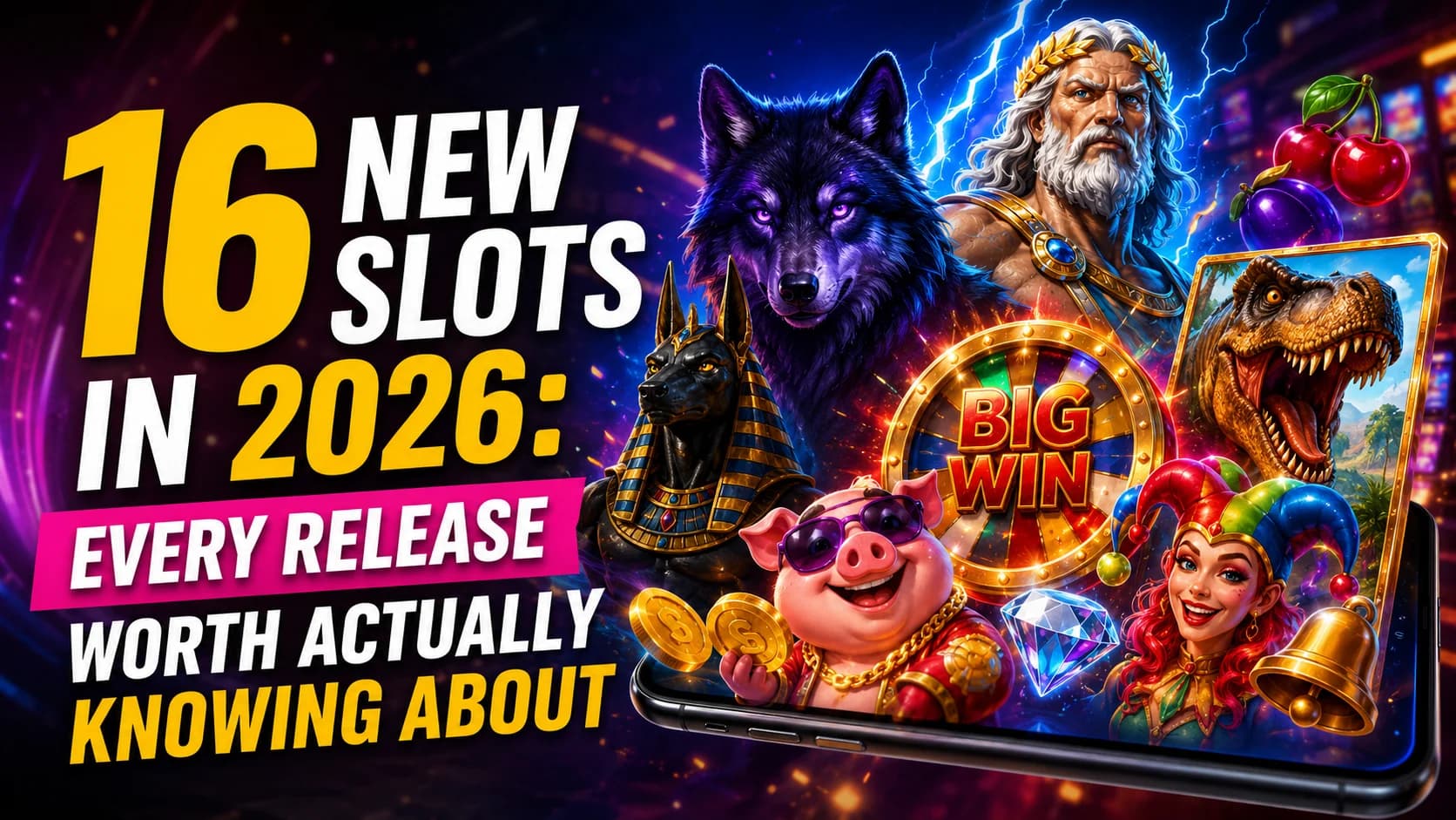 16 New Slots in 2026: The Full Rundown of What's Actually Landing This Year