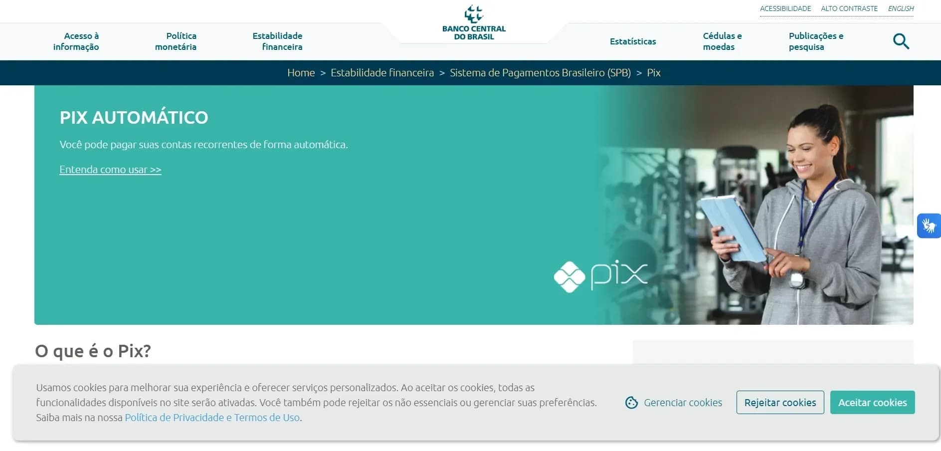Pix payment system logo representing Brazil's dominant digital transaction method