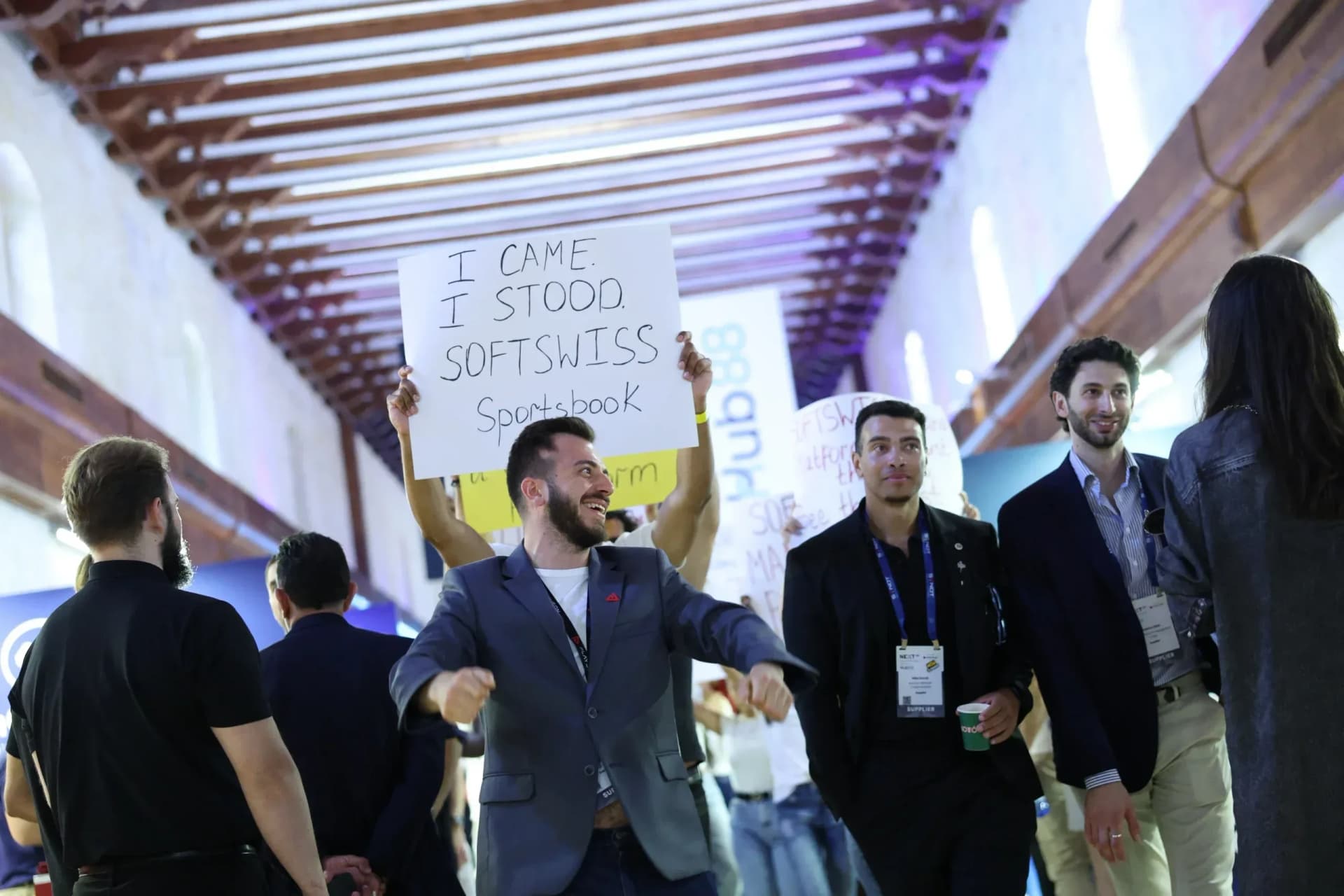 Platform supports non-sports betting categories including politics, economics, and entertainment events