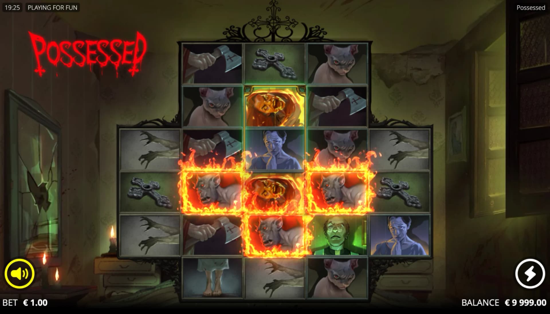 Possessed slot by Nolimit City, demonic possession theme, horror slot 2026