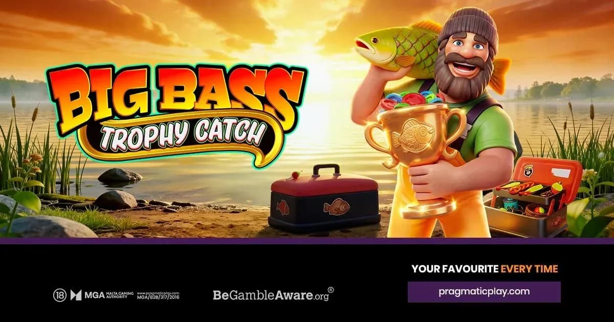 Pragmatic Play Launches Big Bass Trophy Catch With 5,000x Wins