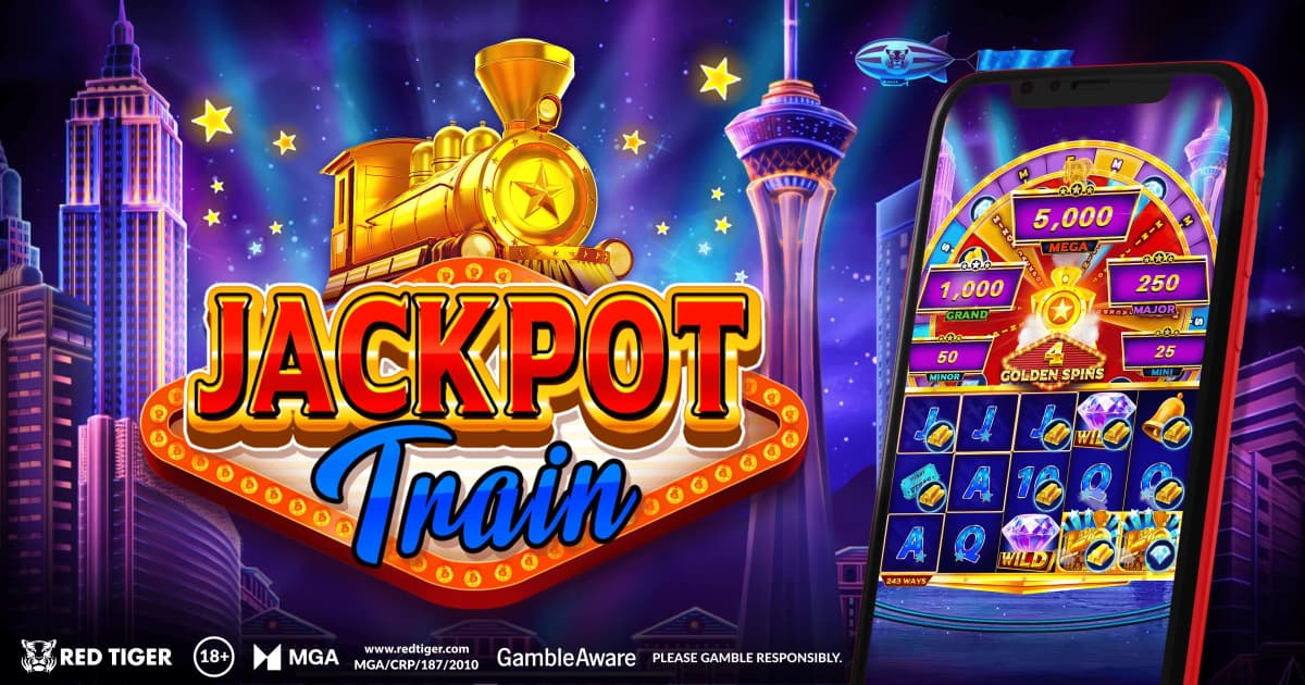 Red Tiger Launches Jackpot Train with 12,000x Max Win