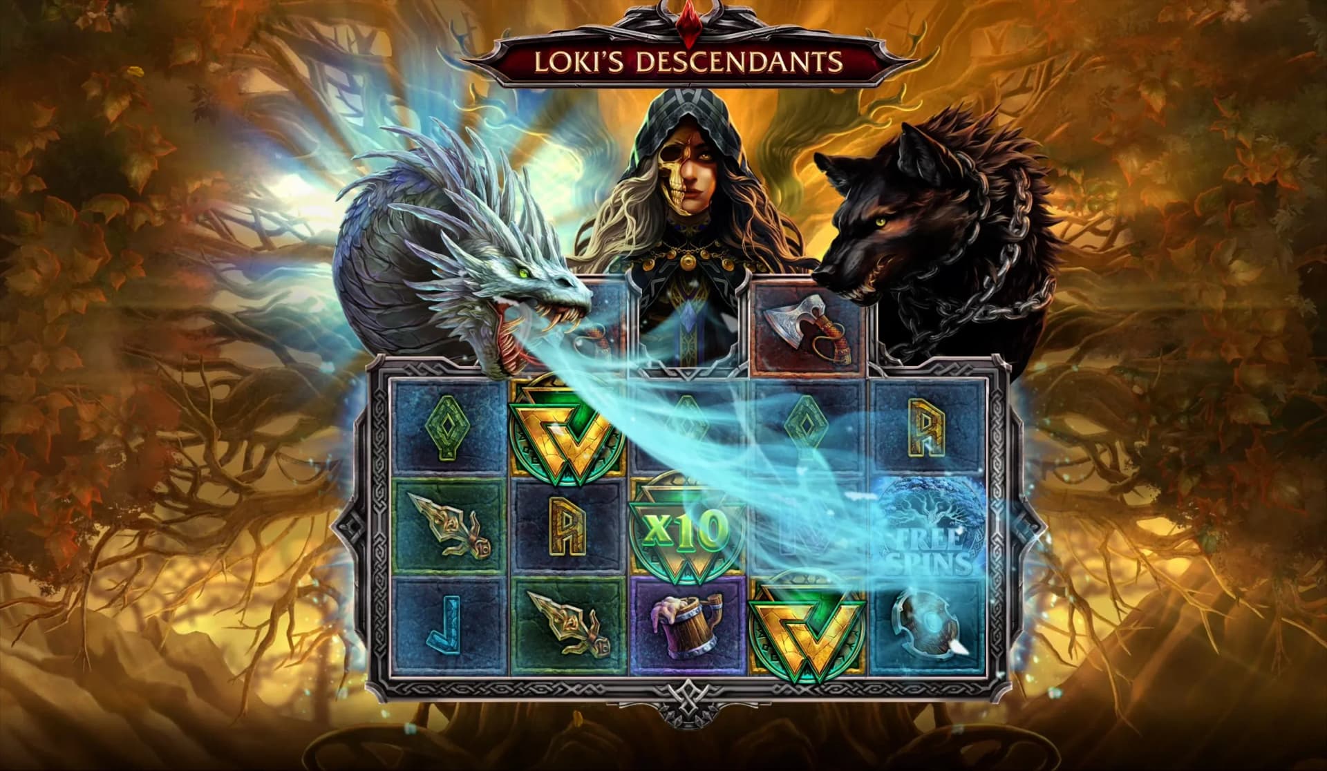 Serpent's mouth releases Wilds with x3, x5, x10 multipliers