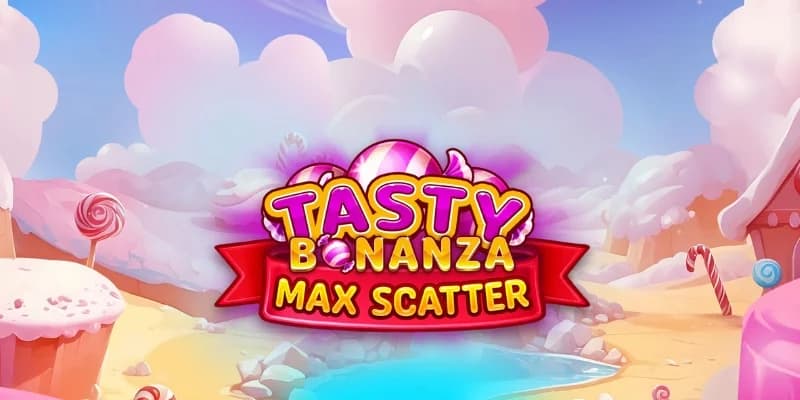Tasty Bonanza Max Scatter slot by Booming Games – new candy cascade slot July 2026