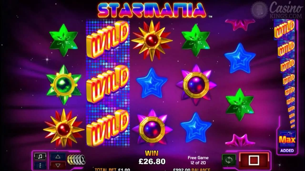 Starmania by Light & Wonder – high RTP slot with free spins and 97.87% RTP