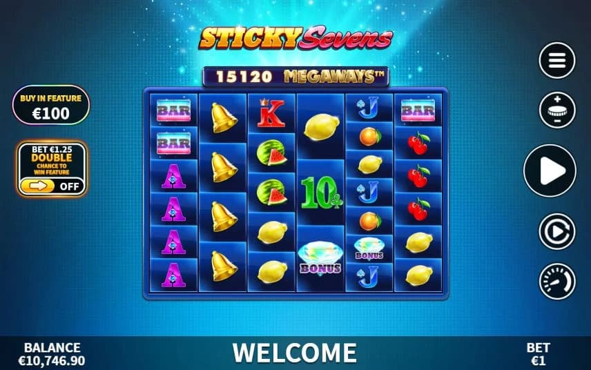 Sticky Sevens Megaways slot – Skywind Group free spins modes