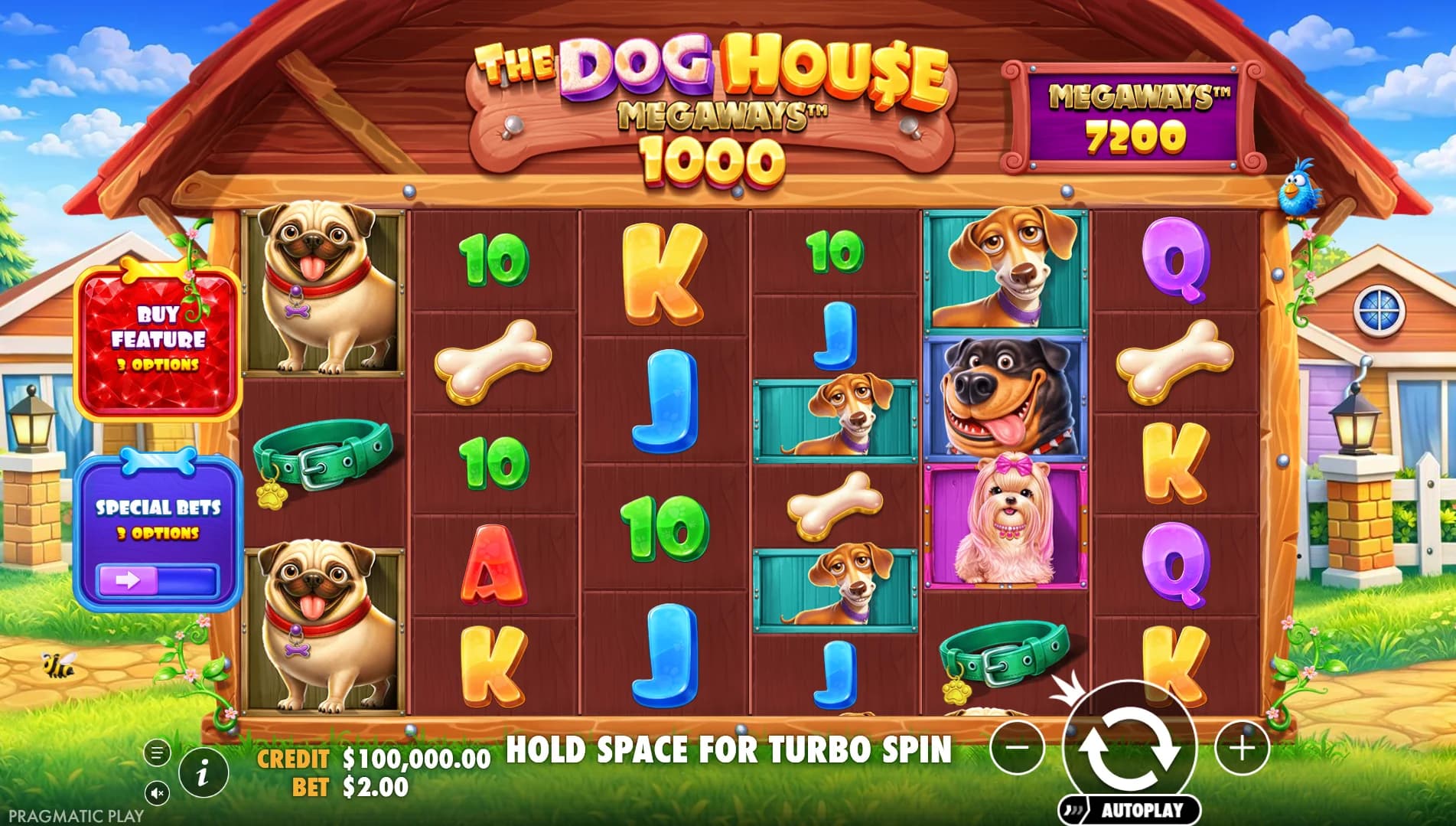 The Dog House Megaways 1000 slot by Pragmatic Play, new July 2026 slot release