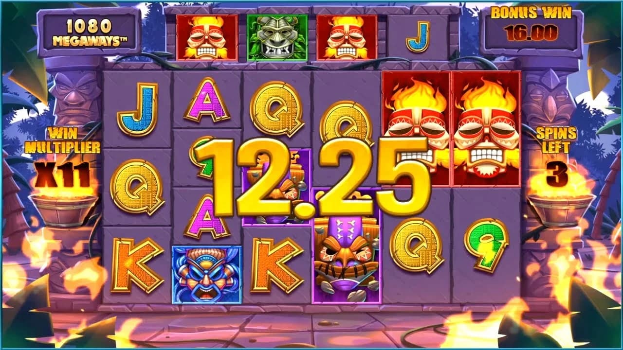 Tiki Treasures Megaways slot – Blueprint Gaming Jackpot King feature