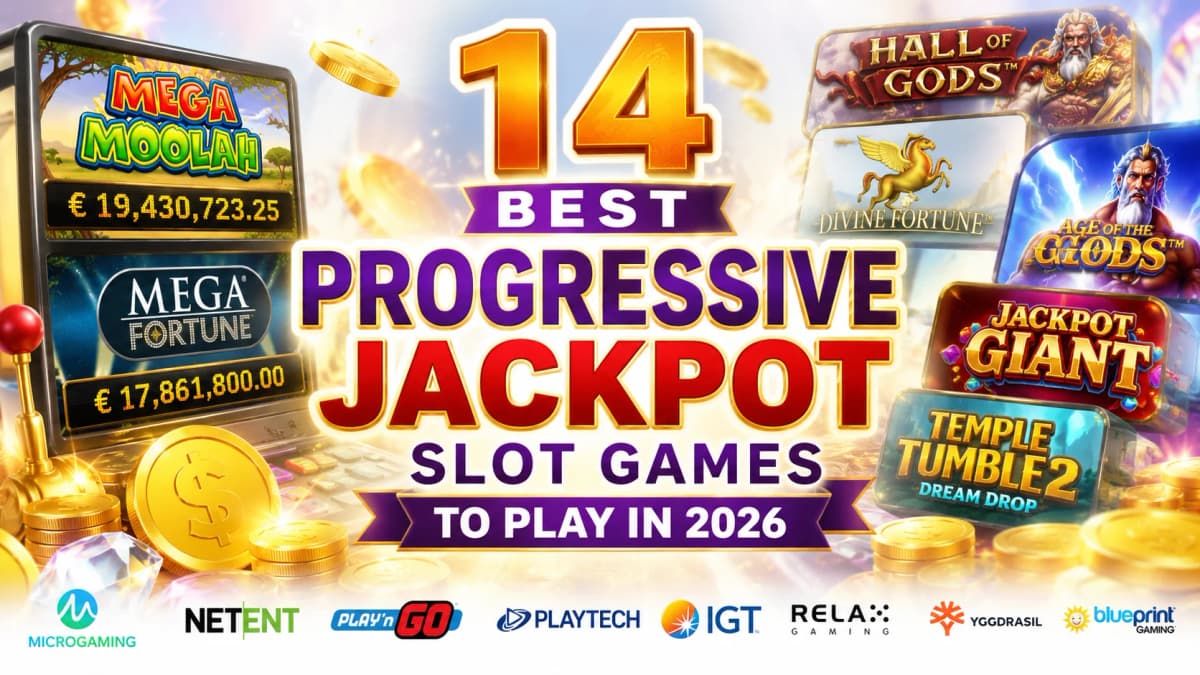 TOP 14 Progressive Jackpot Slots Behind the Biggest Casino Wins Ever