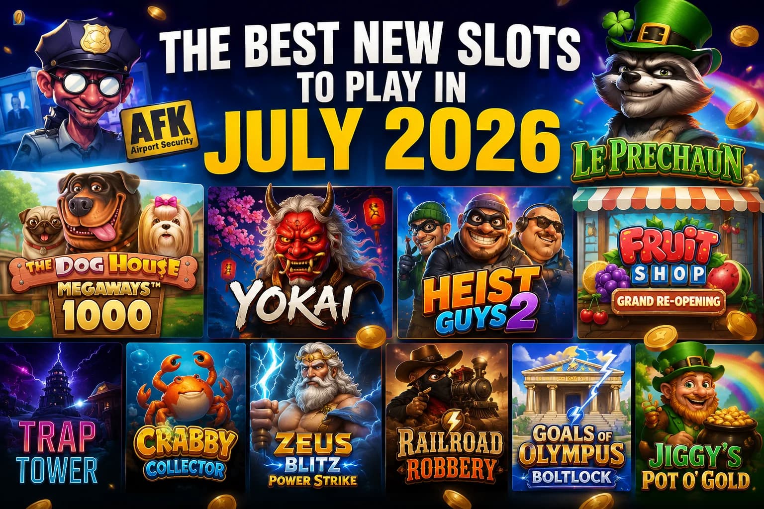 12 Best New Slots to Play in July 2026