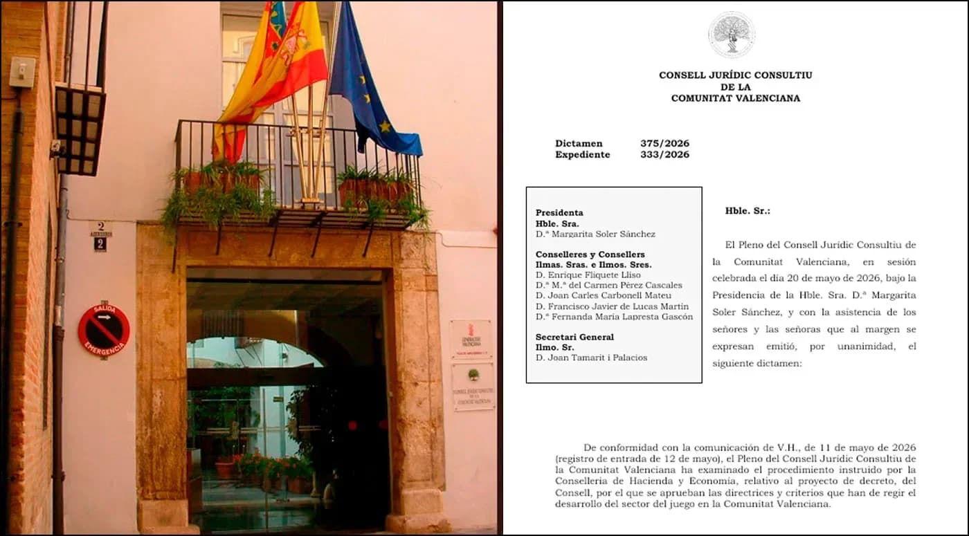 Valencia's Gaming Decree Gets Legal Green Light Despite Market Freeze