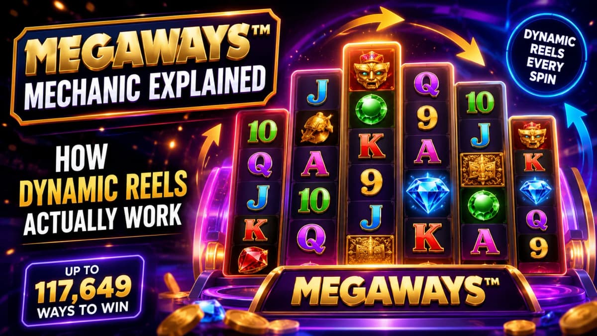 What Is the Megaways Mechanic? Megaways slots explained through dynamic reels and variable winning combinations
