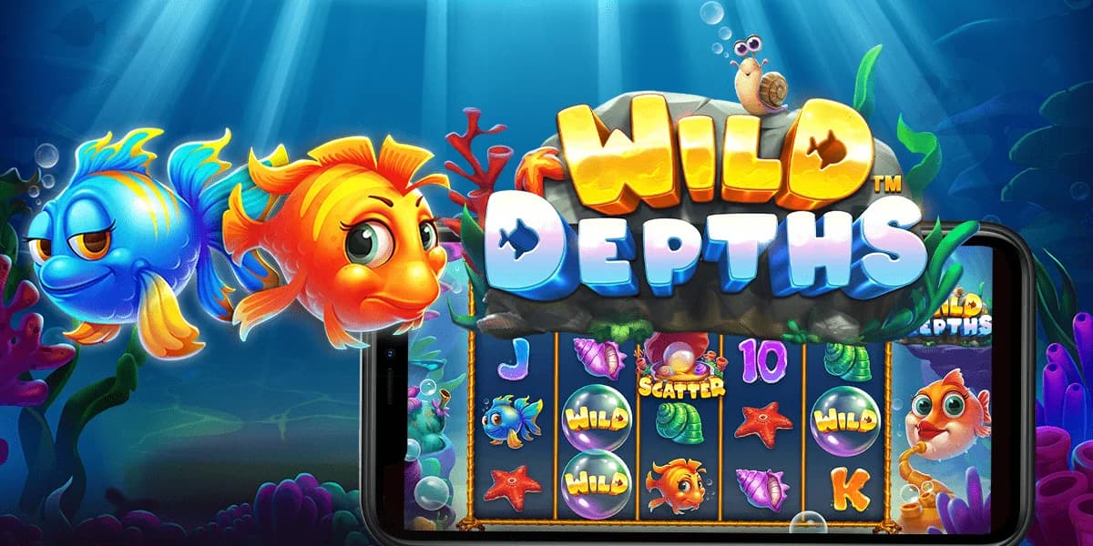 Wild Depths slot by Pragmatic Play, underwater ocean theme, high RTP slot release