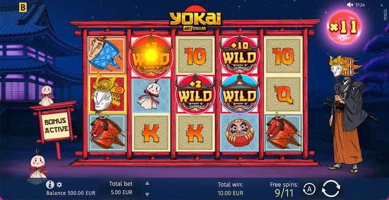 Yokai slot by BGaming, new July 2026 slot release