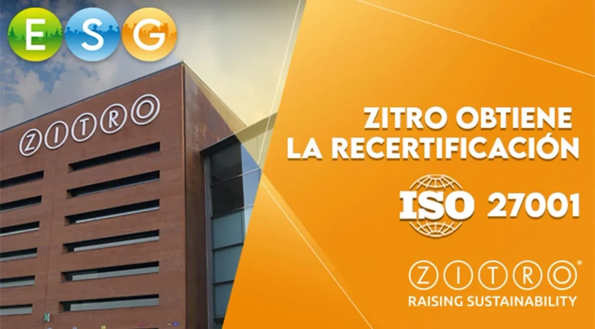 Zitro Secures ISO 27001 Recertification for Barcelona Campus