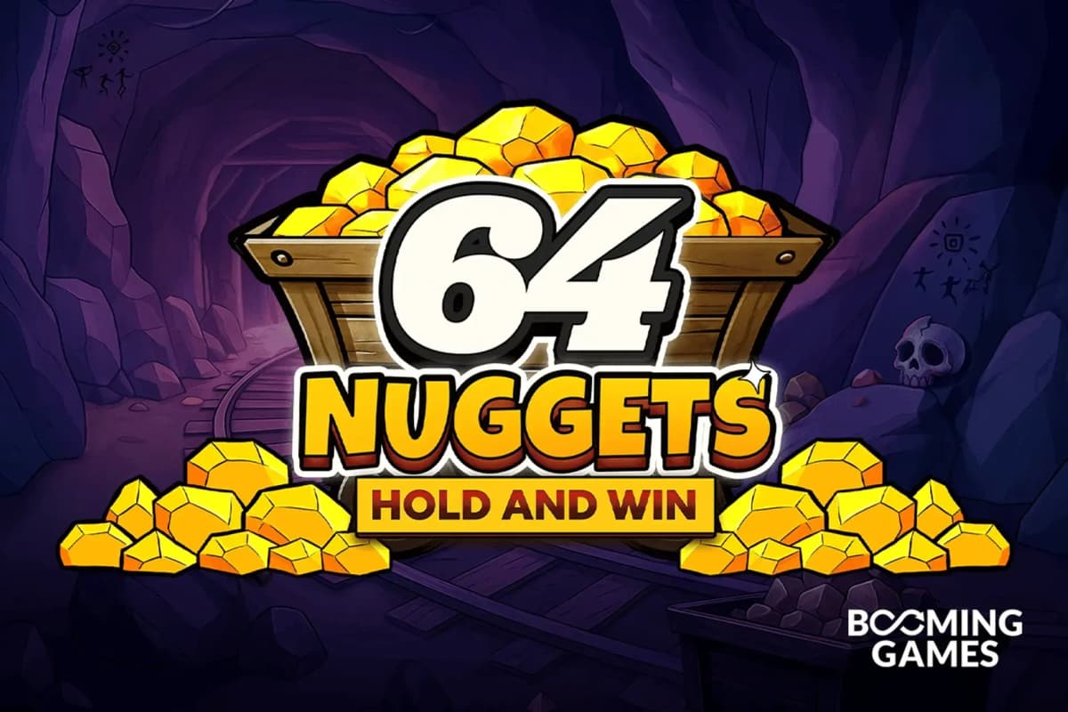 Booming Games Unveils 64 Nuggets Hold and Win Slot