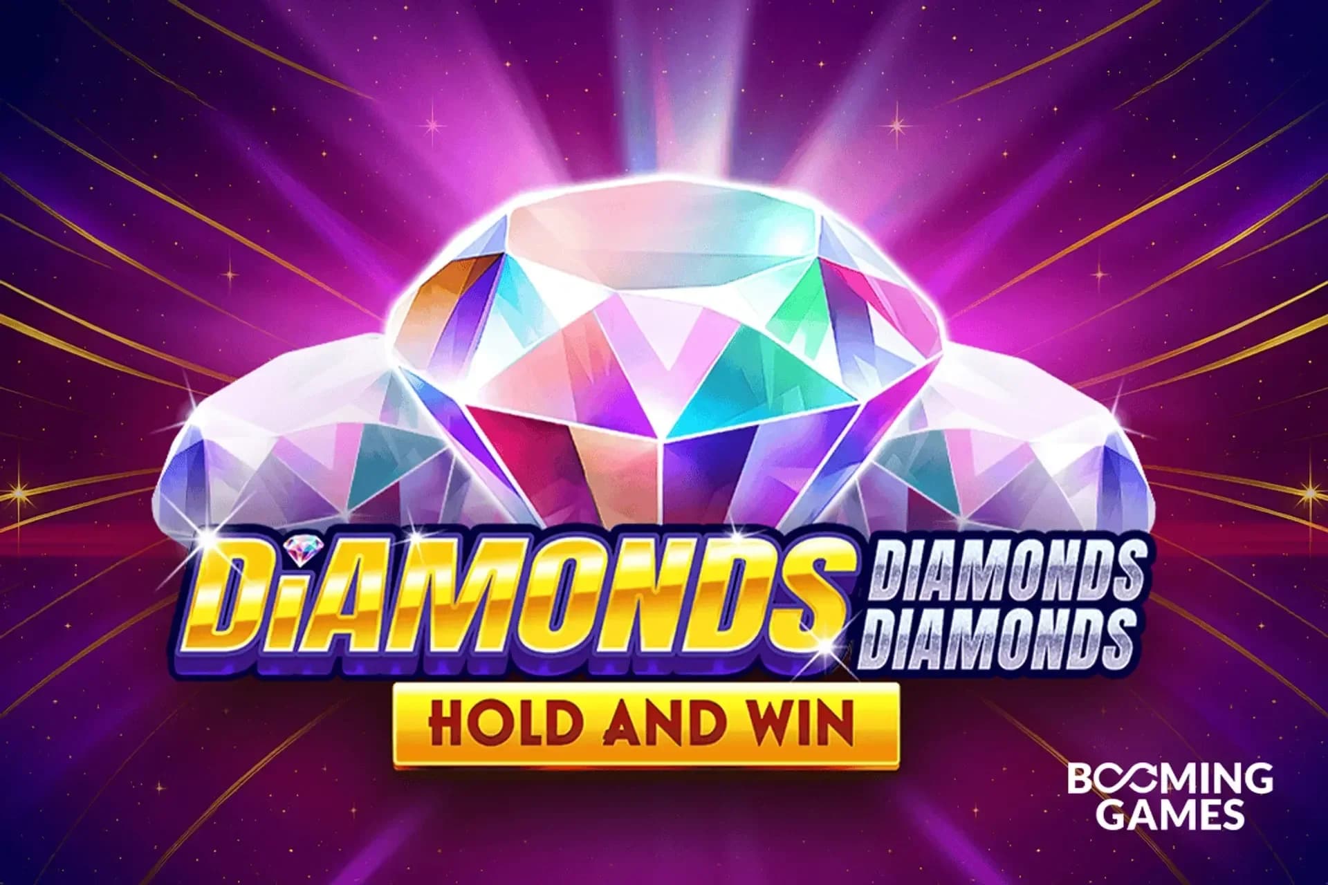 Booming Games Unveils Diamonds Diamonds Diamonds: Hold and Win Slot
