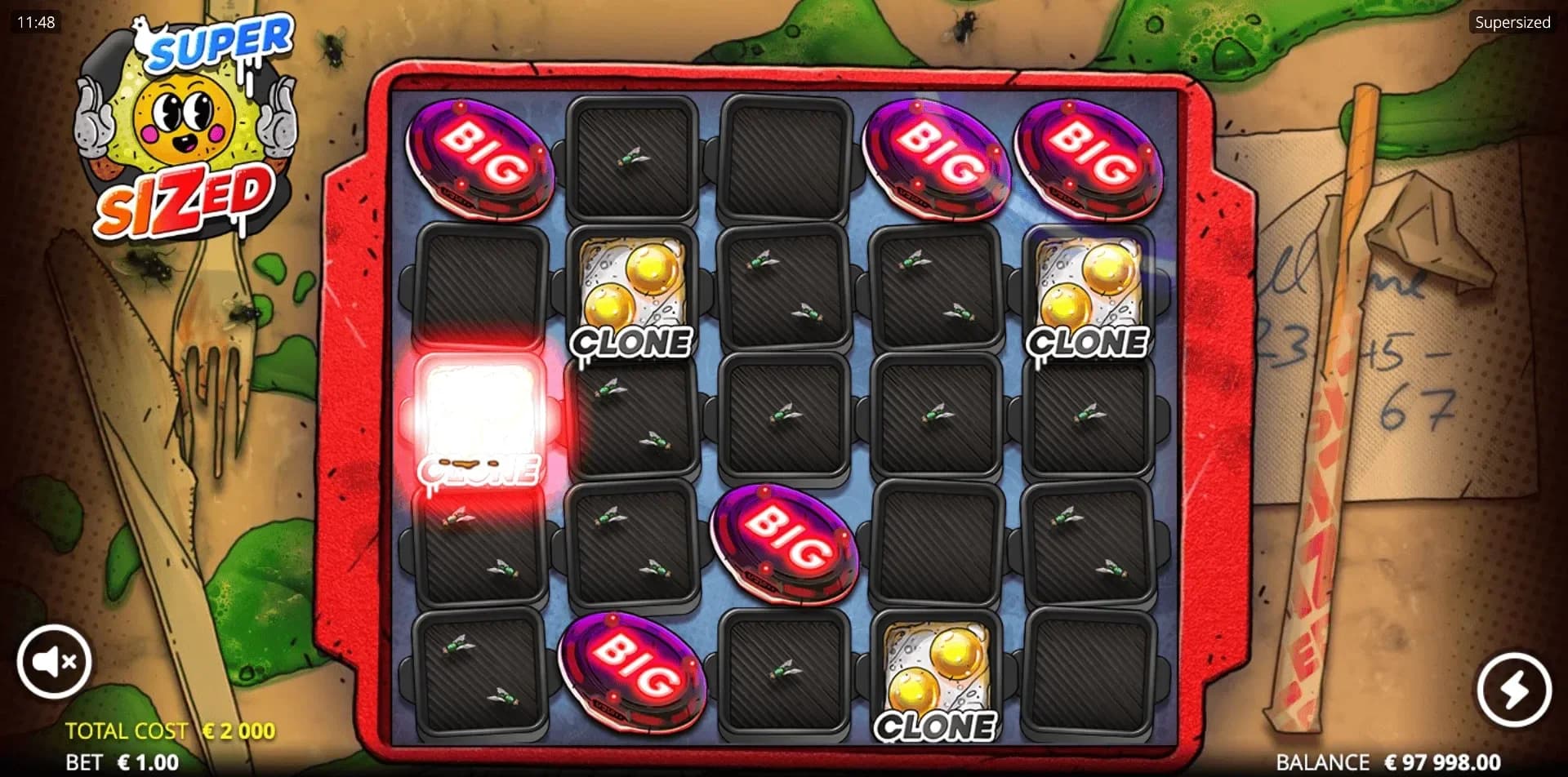 Cost calculation system based on active multiplier values