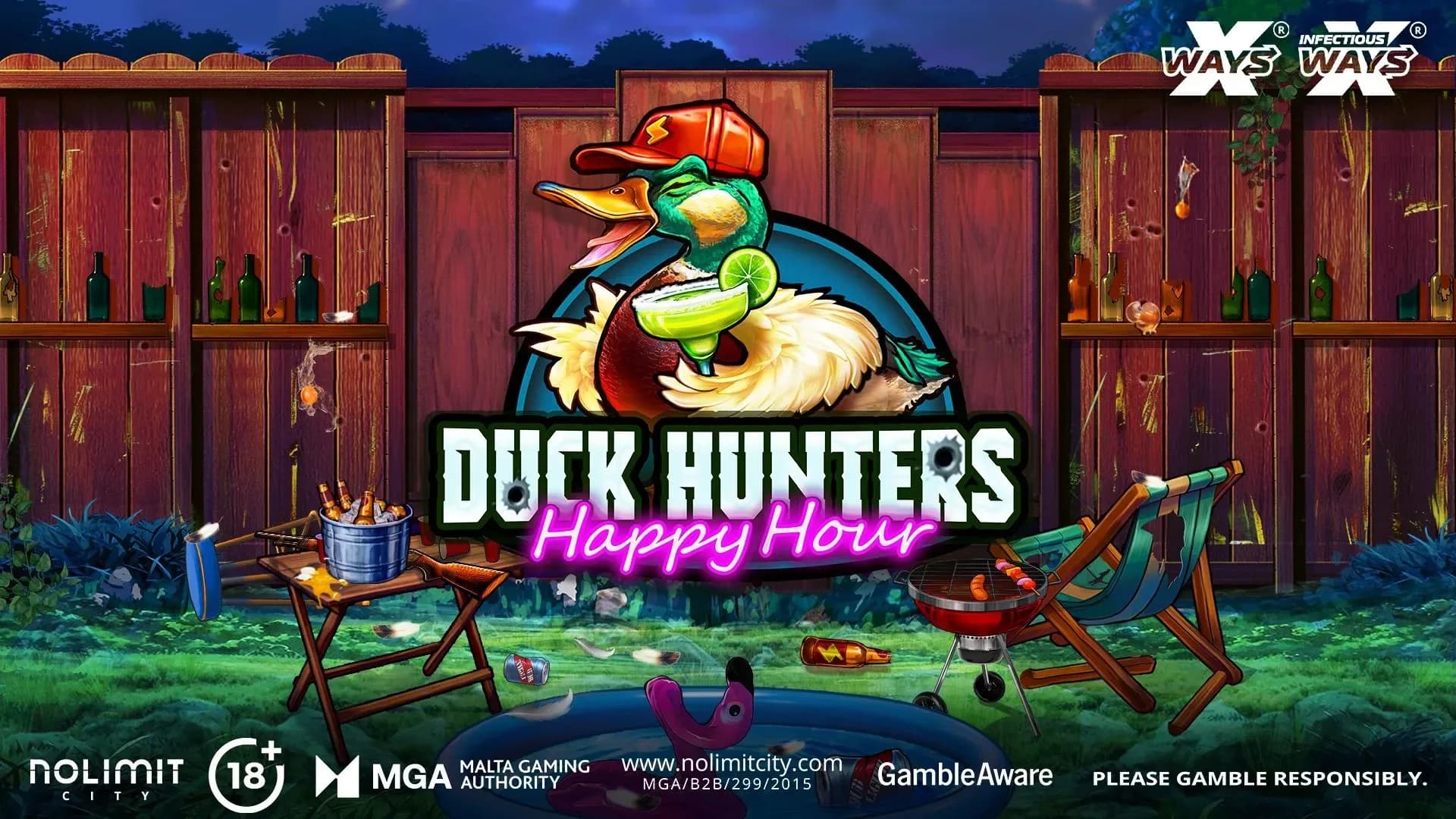Duck Hunters sequel slot featuring enhanced mechanics and 33,333x maximum payout