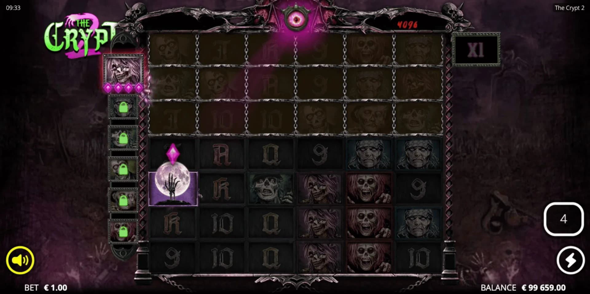 Enhanced boosters featuring xWays + 7 Rows and maximum 31,248x win potential