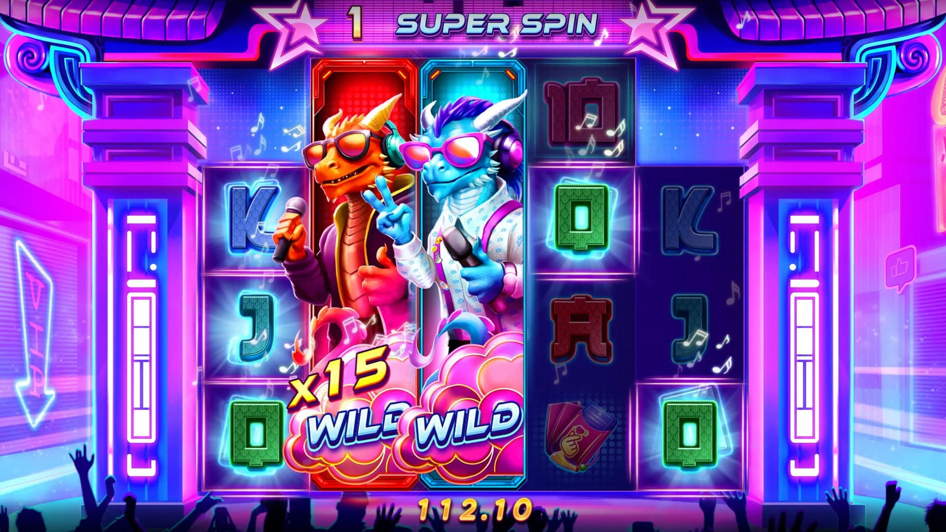 Enhanced Super Spins guaranteeing two dragons per spin for premium rewards
